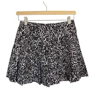 80s Vintage Athletic Mini Skirt Size Small